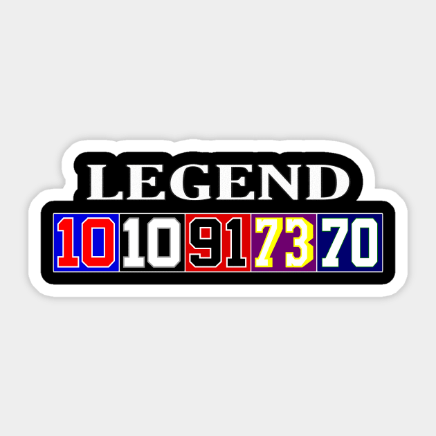 Legend, Dennis Rodman Sticker by Retro Sports